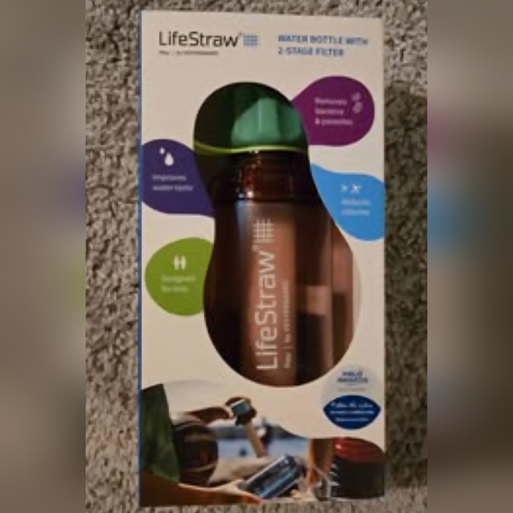 LifeStraw Water Bottle Designed for kids 6 Ounces